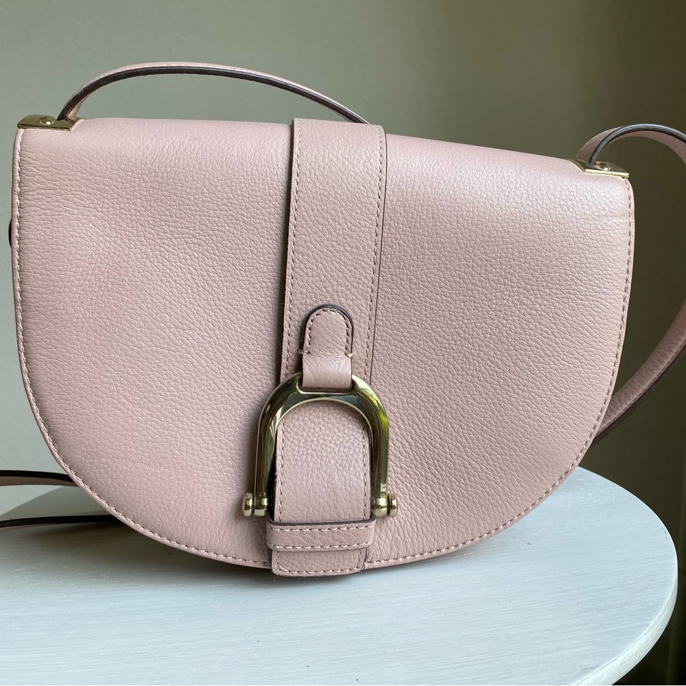 Sam Edelman Pink Gold Crossbody Bag